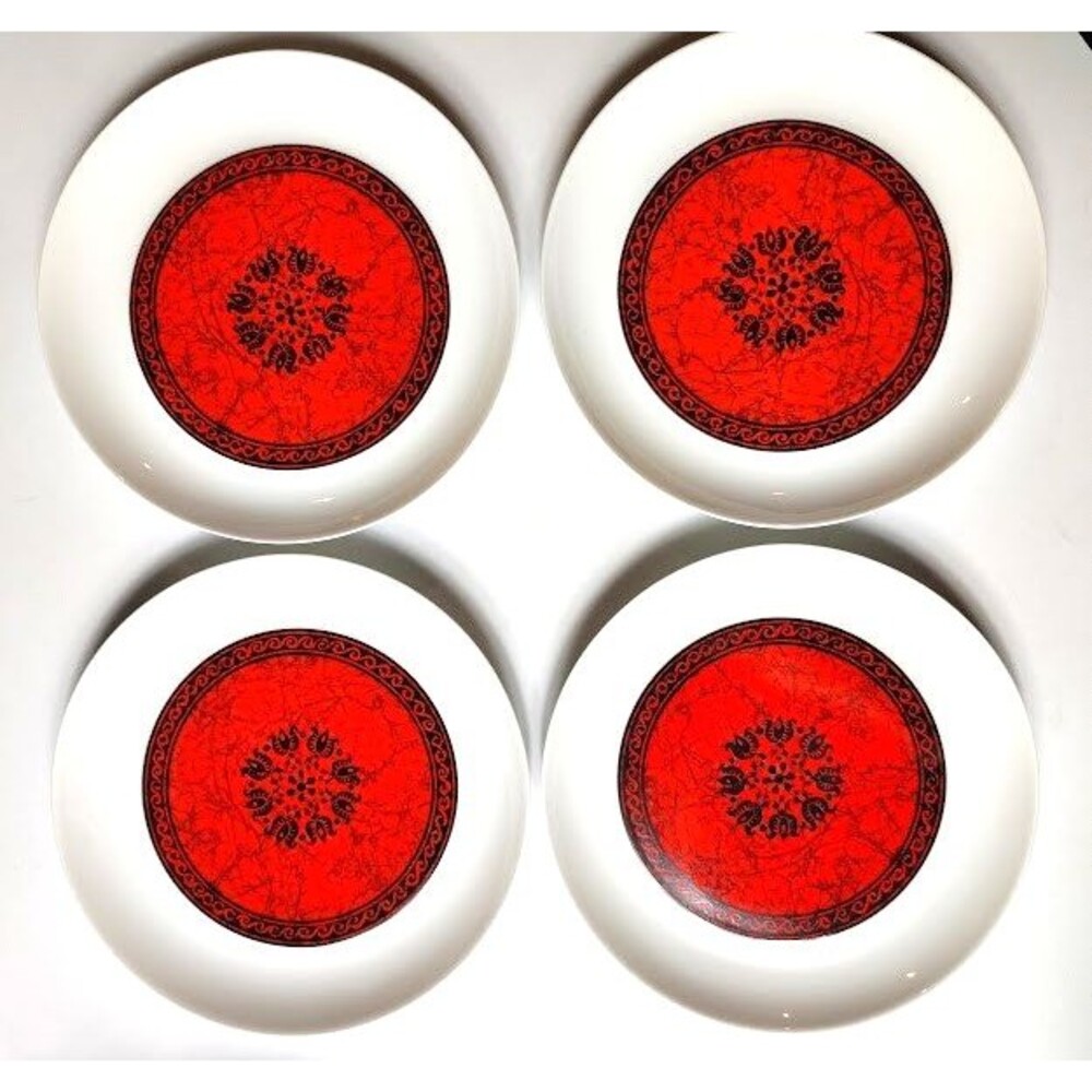 Block Flamenco Spain Bidasoa 7.75" Salad Plates Set 4